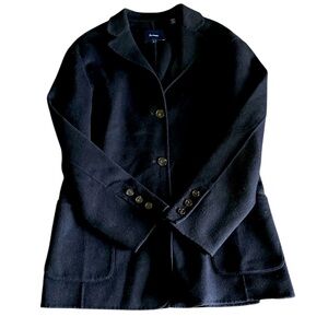 Faconnable women’s navy blue wool blazer